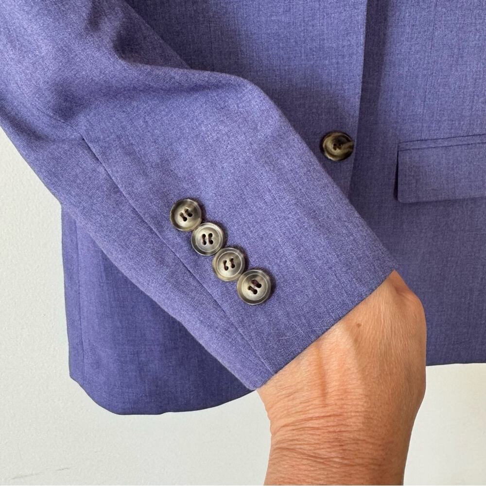 Topman Blue Suit 34 Blazer 28S Slim Fit Pants - Picture 5 of 10